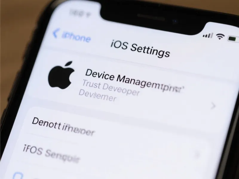 iOS信任教程演示